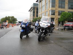 Capital 10K  - Bikes downtown 2